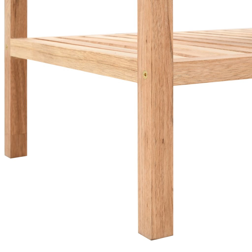 Walnut Bathroom Shelf