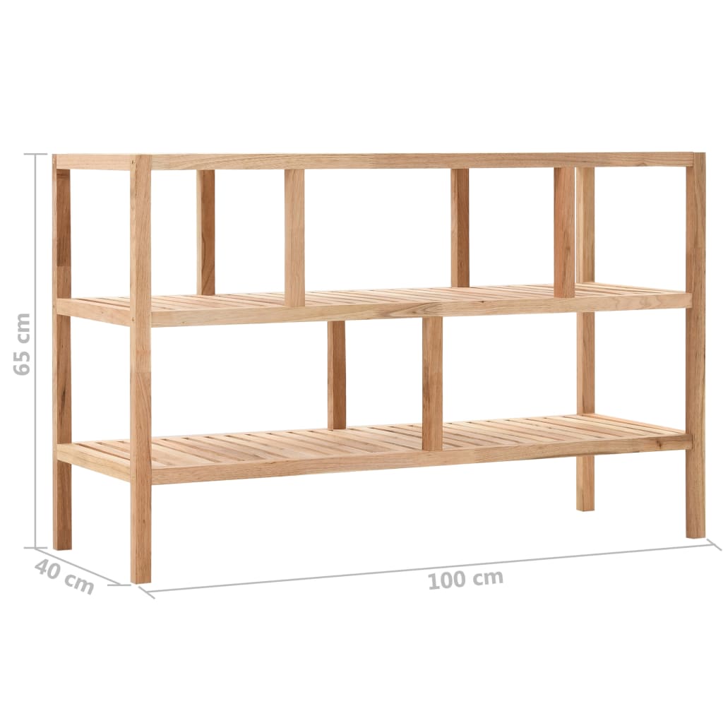 Walnut Bathroom Shelf