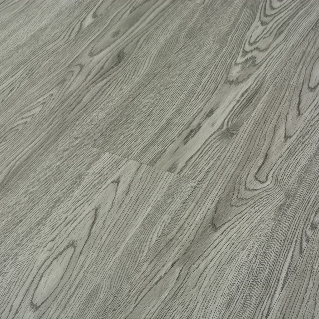 Self-adhesive Flooring Planks 4.46 mÂ² 3 mm PVC Grey