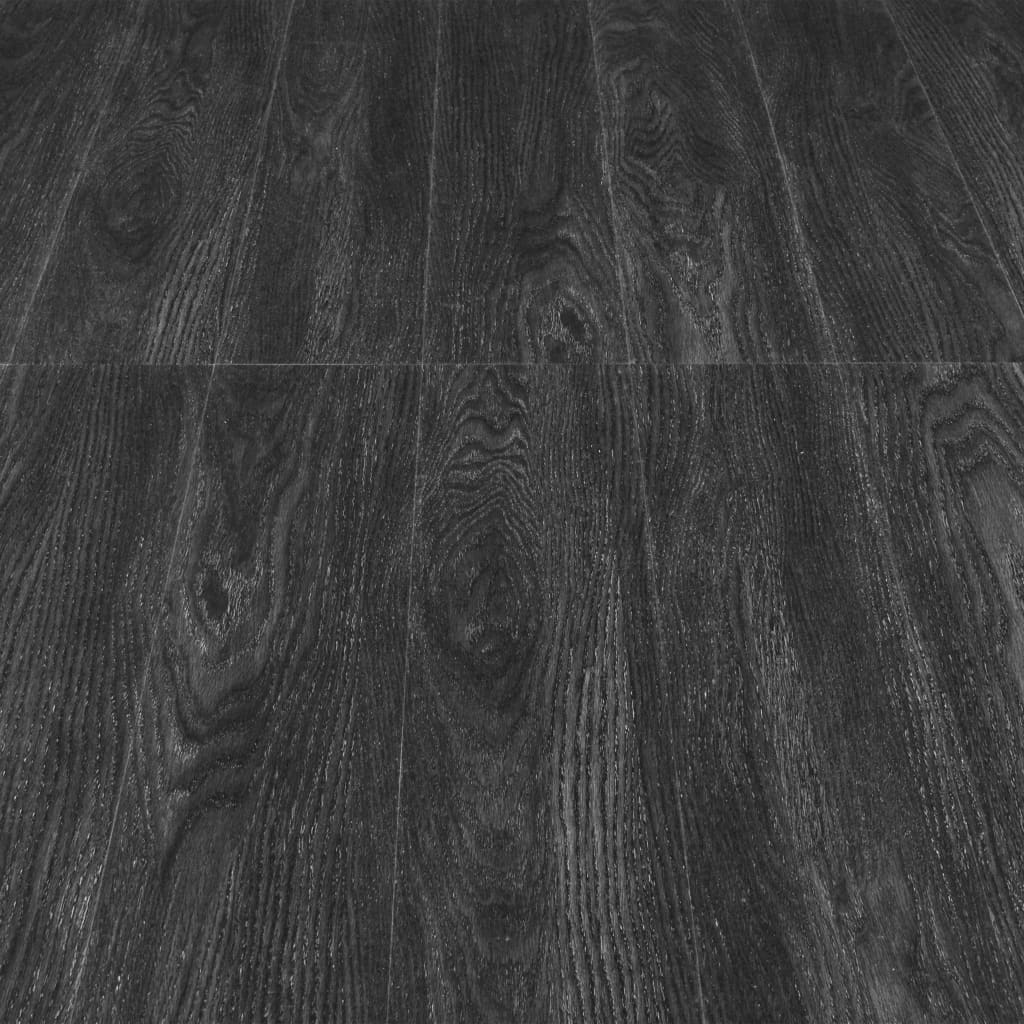 Self-adhesive Flooring Planks 4.46 mÂ² 3 mm PVC Oak Anthracite