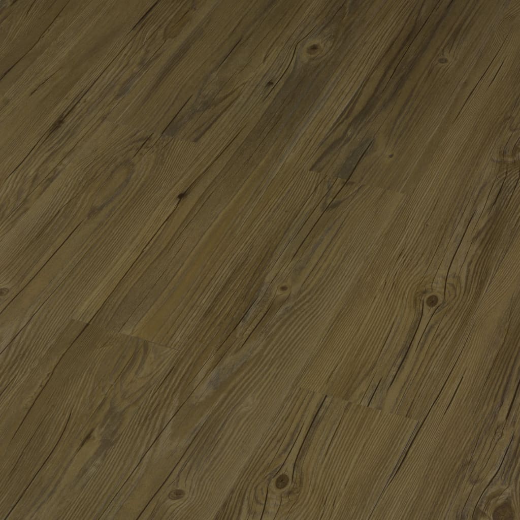 Self-adhesive Flooring Planks 4.46 mÂ² 3 mm PVC Brown