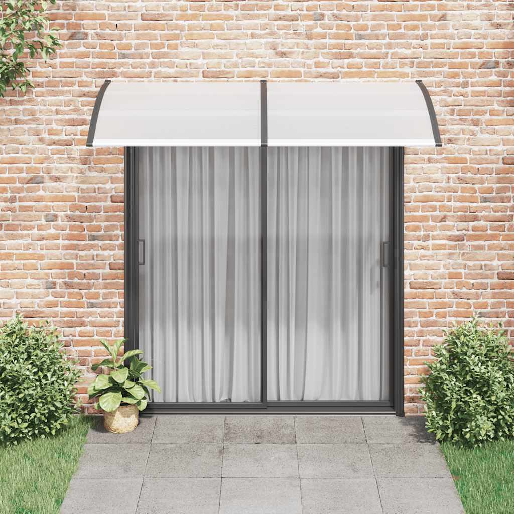Door Canopy White Plastic | Plastic finish