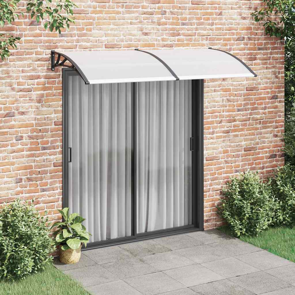 Door Canopy White Plastic - Window & Door Awnings