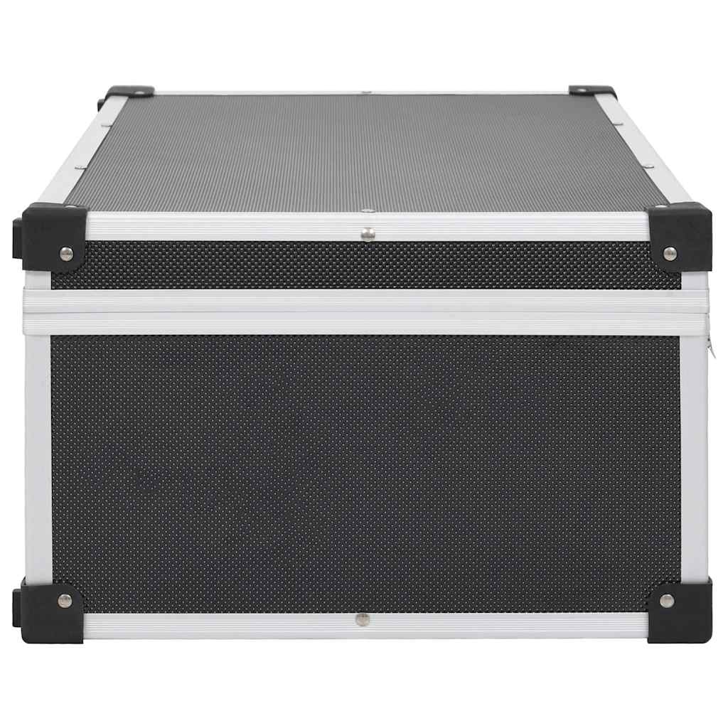 CD Case 80 Disc Aluminium Lockable Storage | Simpledeals