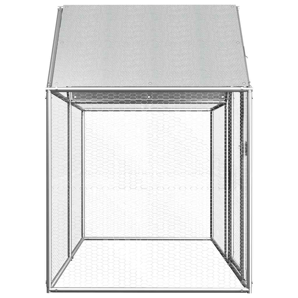 Galvanised Steel Chicken Coop 2x1x1.5m | Simpledeals