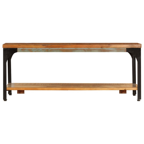 Coffee Table with Shelf  Solid Reclaimed Wood