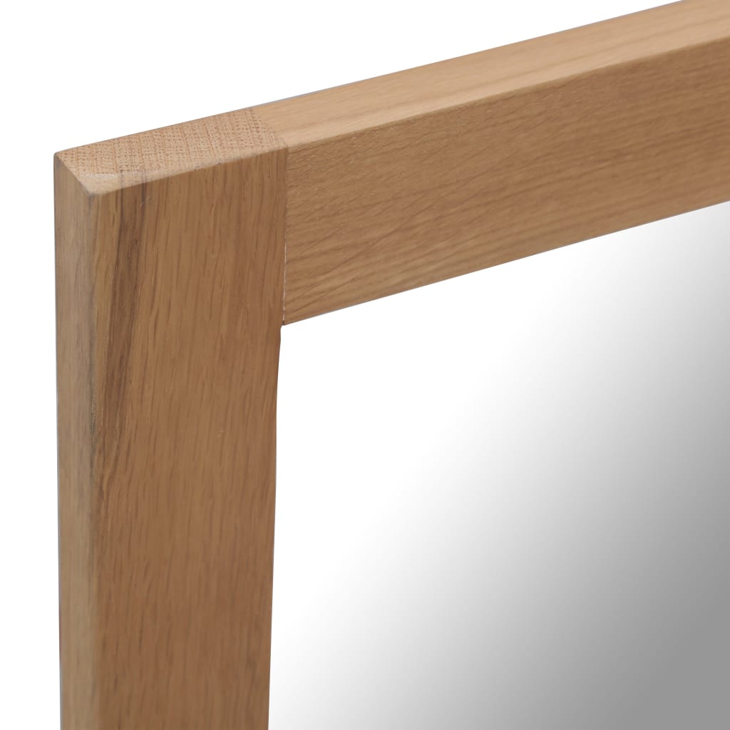 Mirror Solid Oak Wood