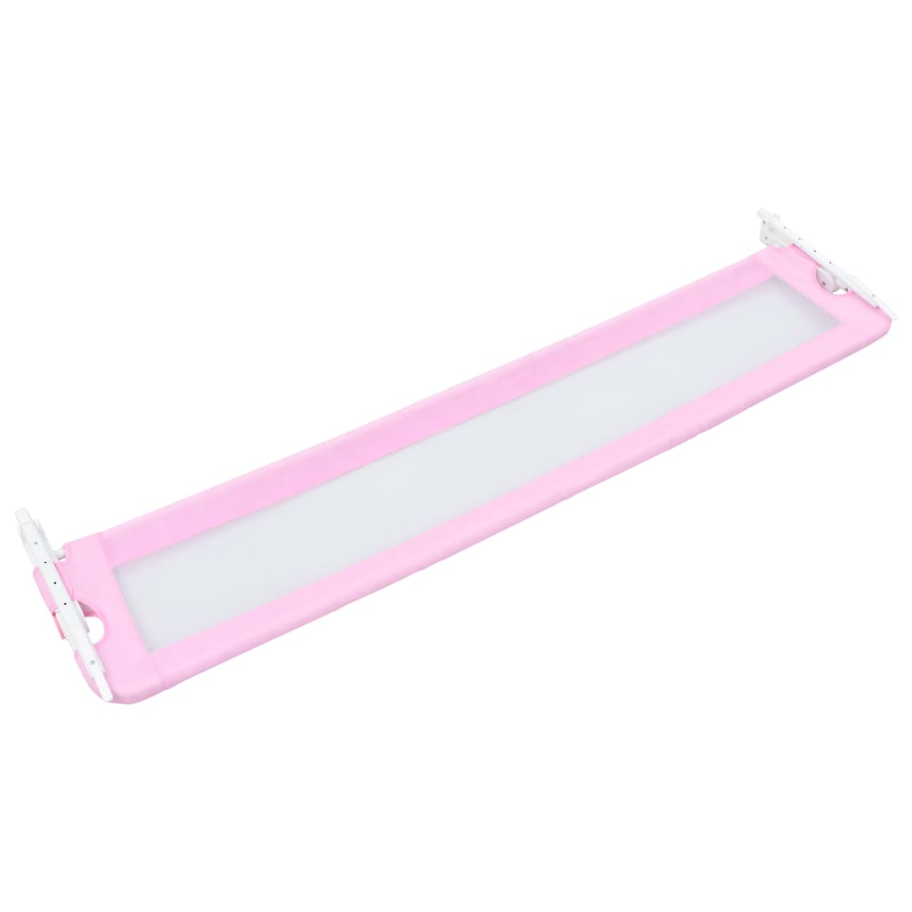 Toddler Safety Bed Rail--Pink Polyester