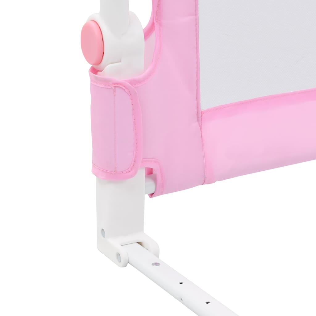 Toddler Safety Bed Rail--Pink Polyester