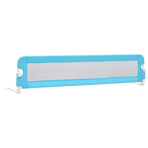 Toddler Safety Bed Rail--Blue Polyester