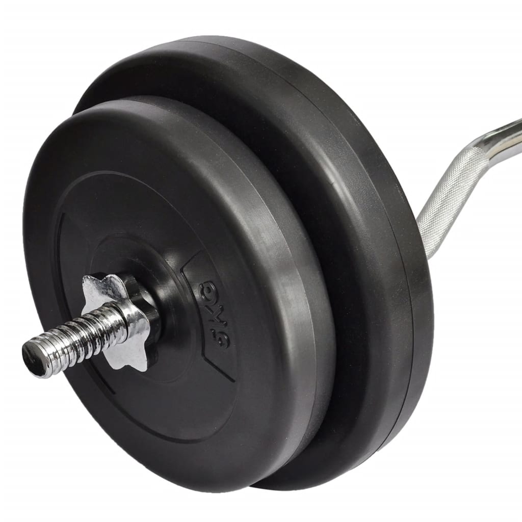 Curl Bar with Weights 30kg