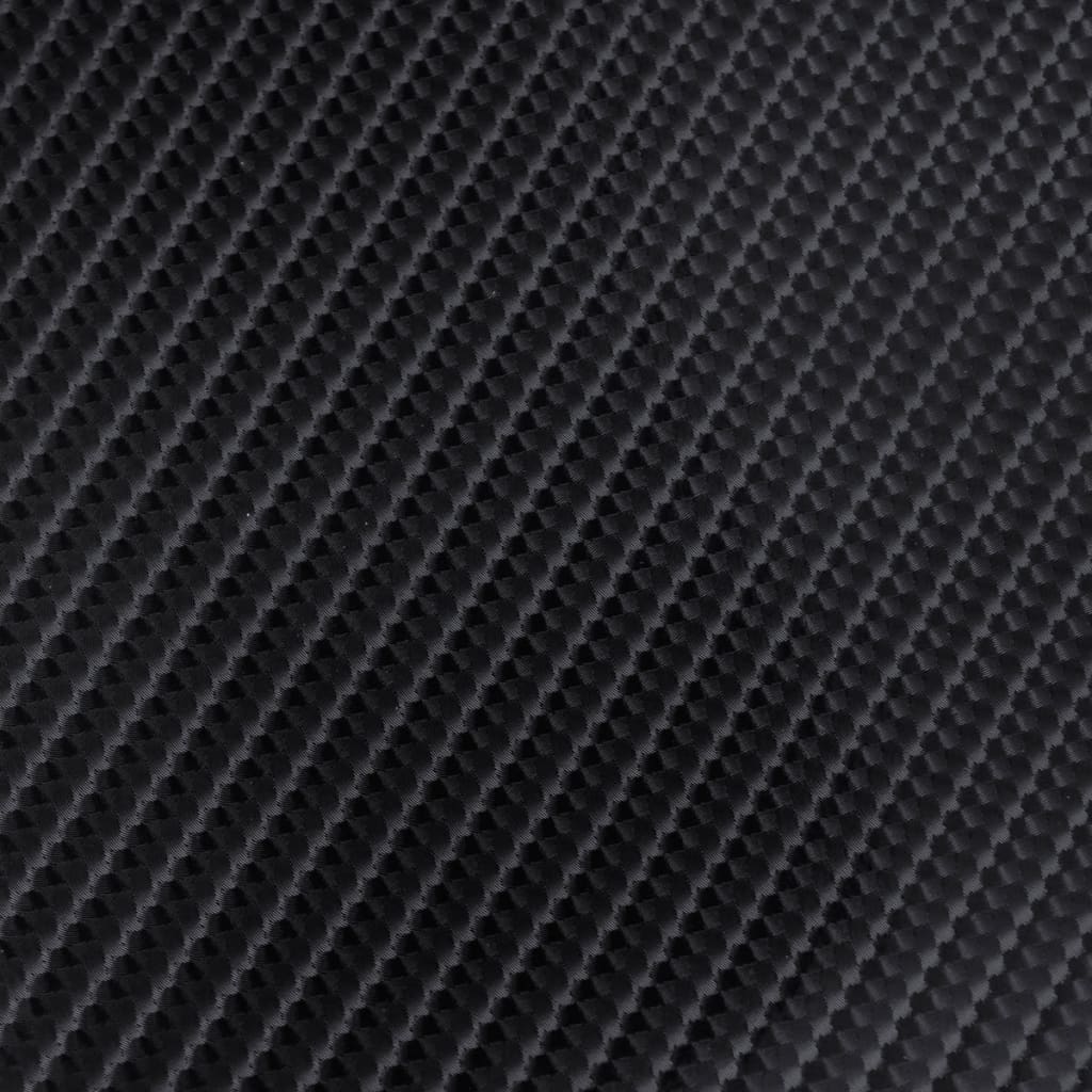 Carbon Fiber Vinyl Car Fil 4D Black  M