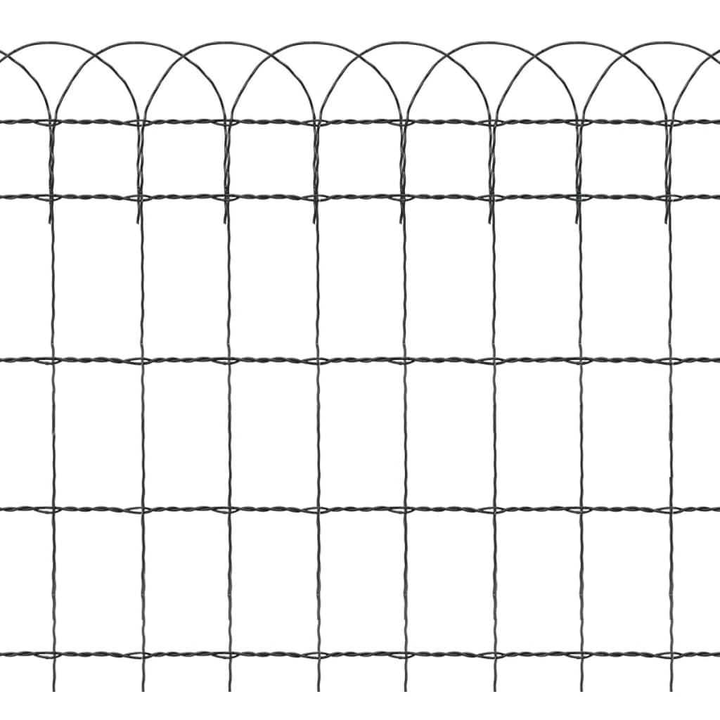 Garden Border Fence Powder-coated Iron LM
