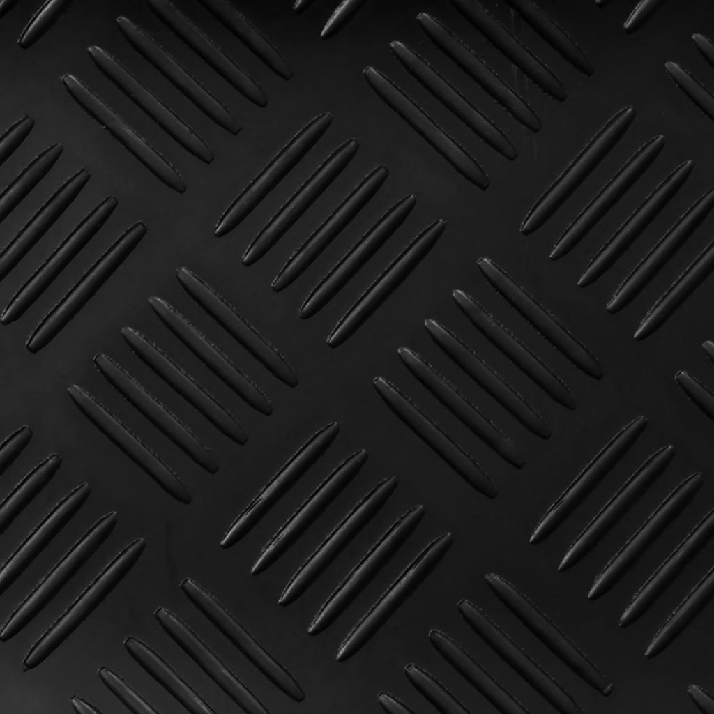 Rubber Floor at Anti-Slip Checker Plate M