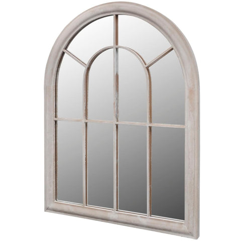 Rustic Arch Garden Mirror for Both Indoor and Outdoor