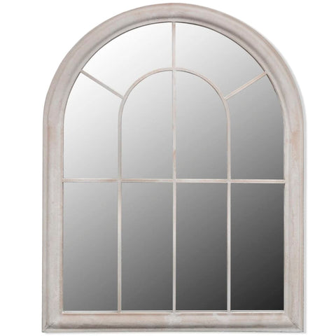Rustic Arch Garden Mirror for Both Indoor and Outdoor