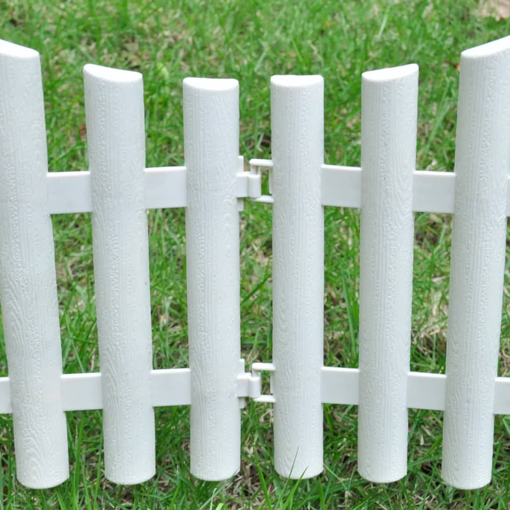 White Lawn Divider 17 pcs / 10 m | 17 Pcs
