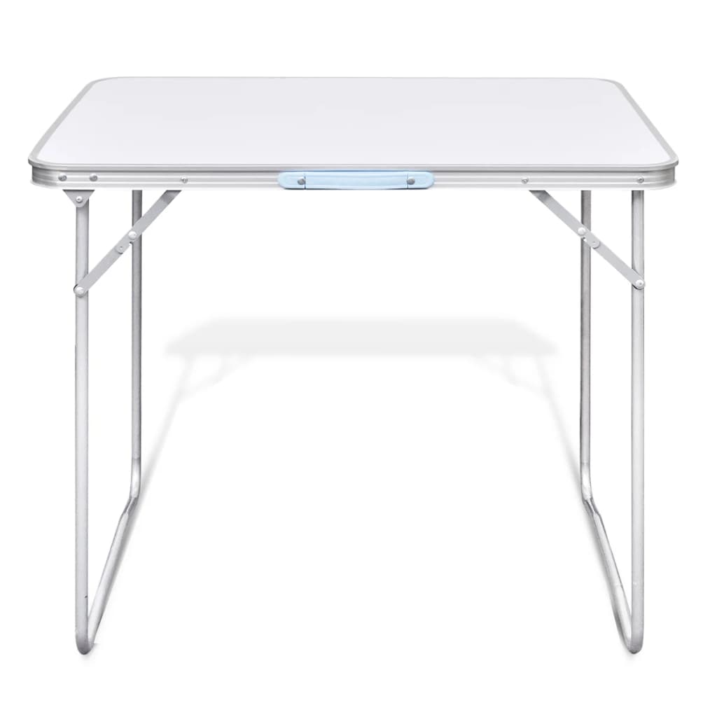 Foldable Camping Table with Metal Frame