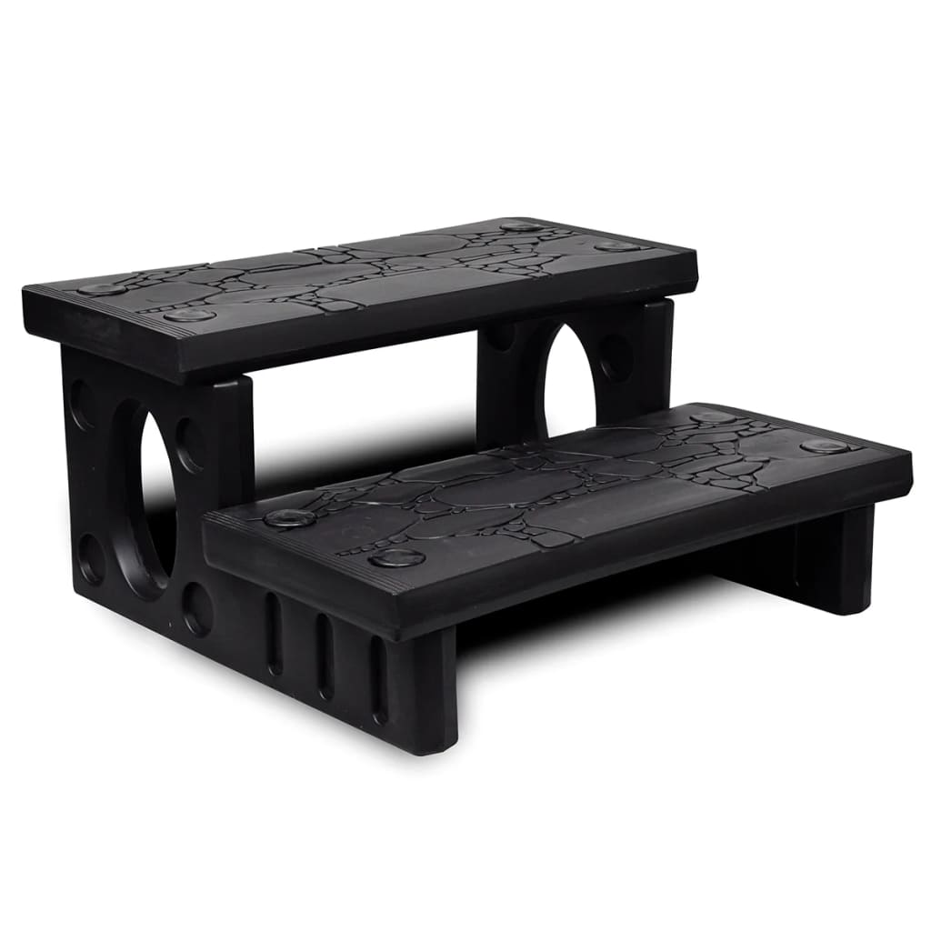 Black Spa Steps - Pool & Spa Accessories