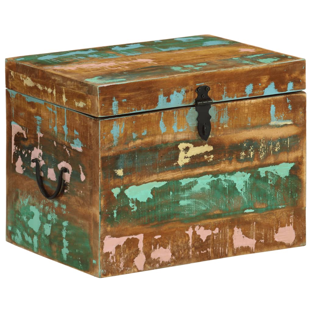 Reclaied Storage Box Solid Wood