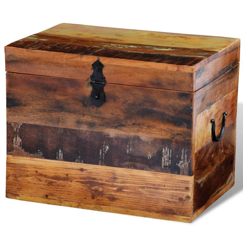 Reclaied Storage Box Solid Wood