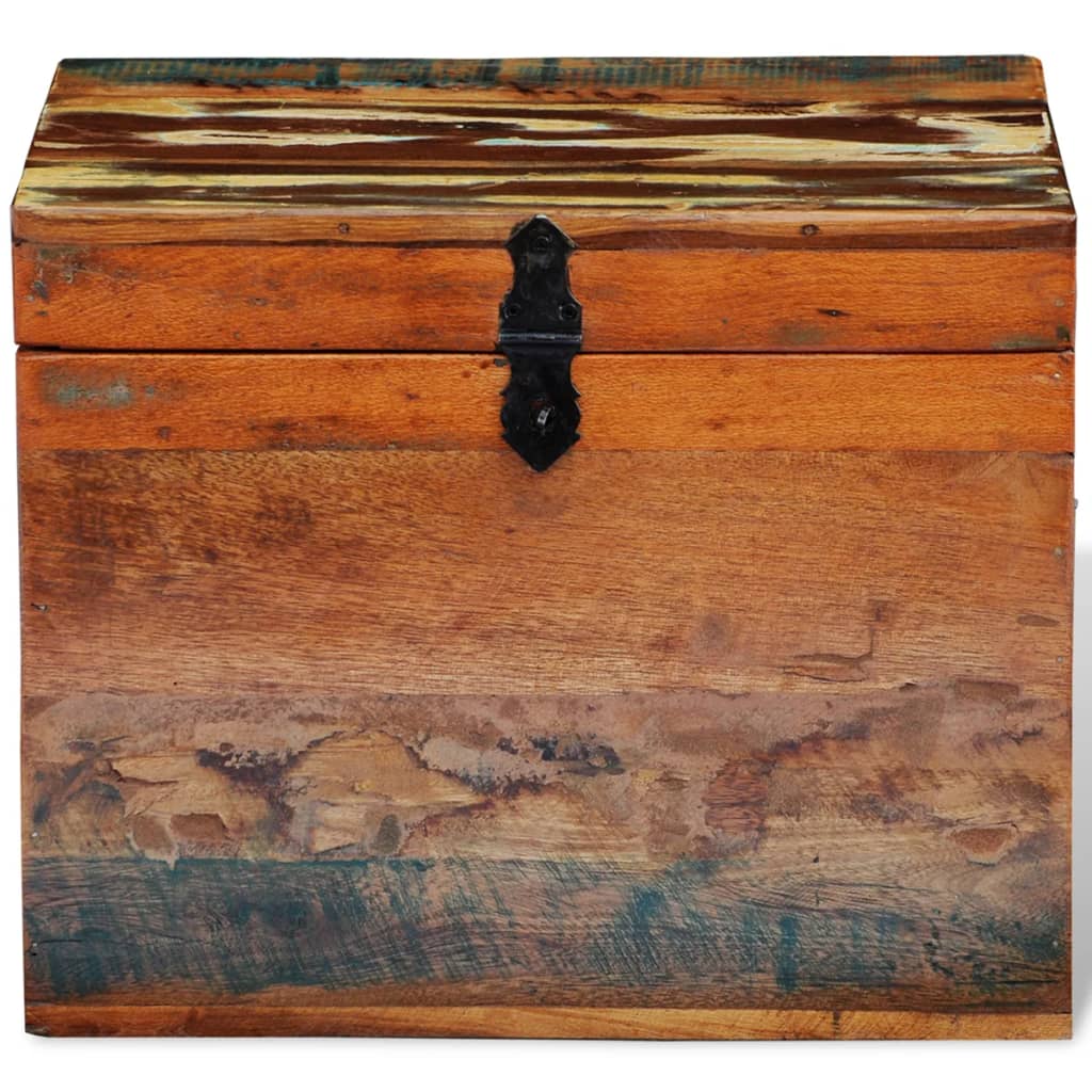 Reclaied Storage Box Solid Wood