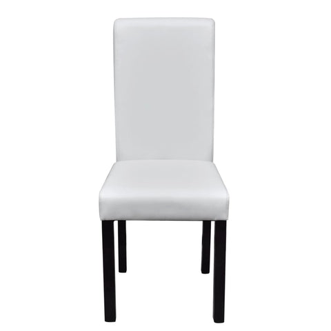 Dining Chairs 2 pcs White