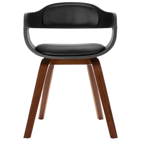 Dining Chair with Bentwood and Leather