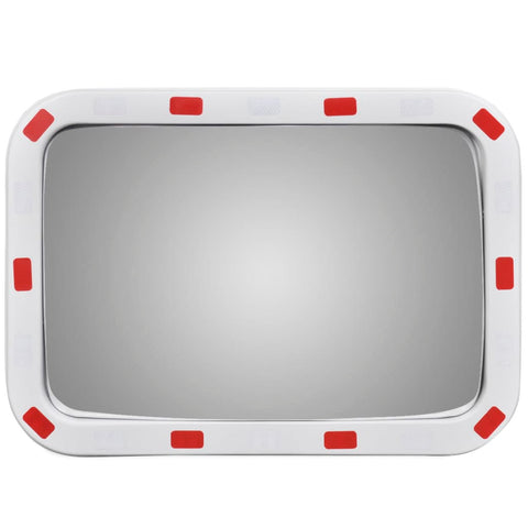 Convex Traffic Mirror Rectangle with Reflectors S