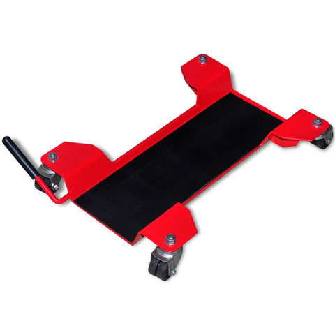 Motorcycle Dolly Centre Stand Red