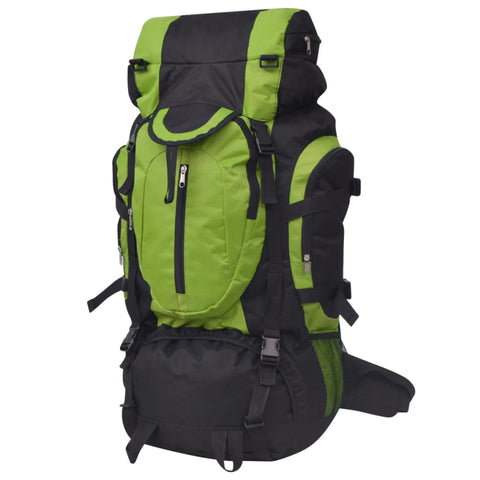 Hiking Backpack Black and Green