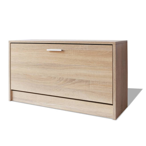 Shoe Storage Bench Oak