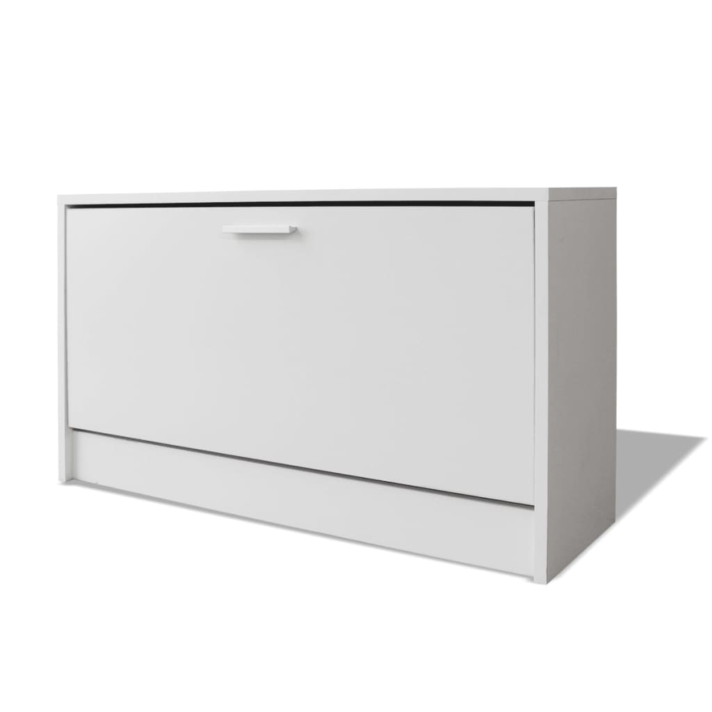 Shoe Storage Bench White