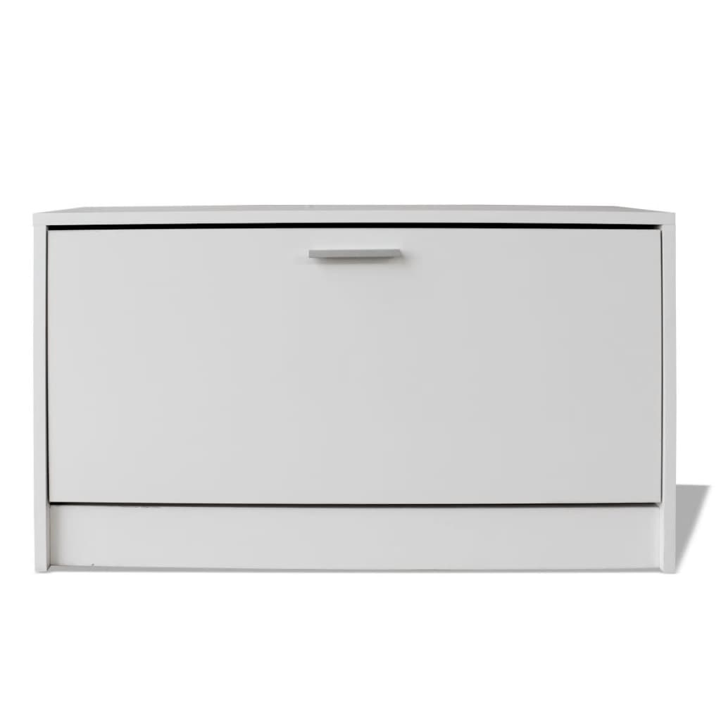 Shoe Storage Bench White