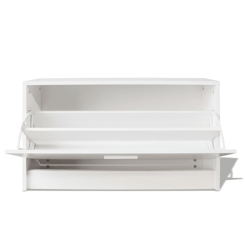 Shoe Storage Bench White