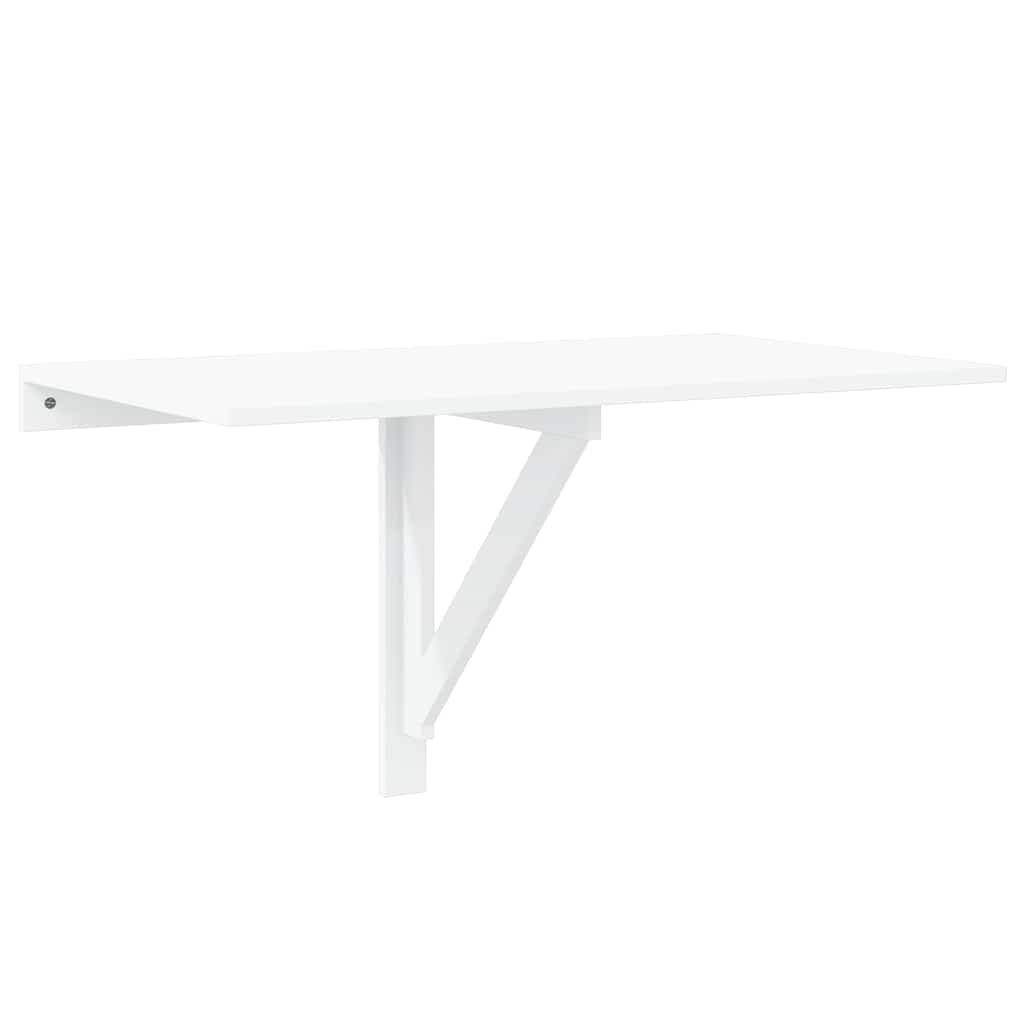 Folding Wall Table White