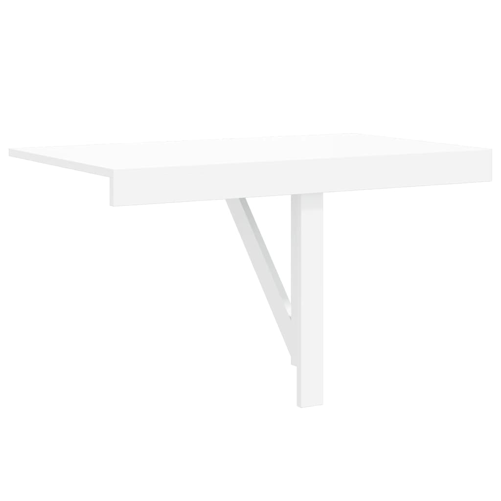 Folding Wall Table White