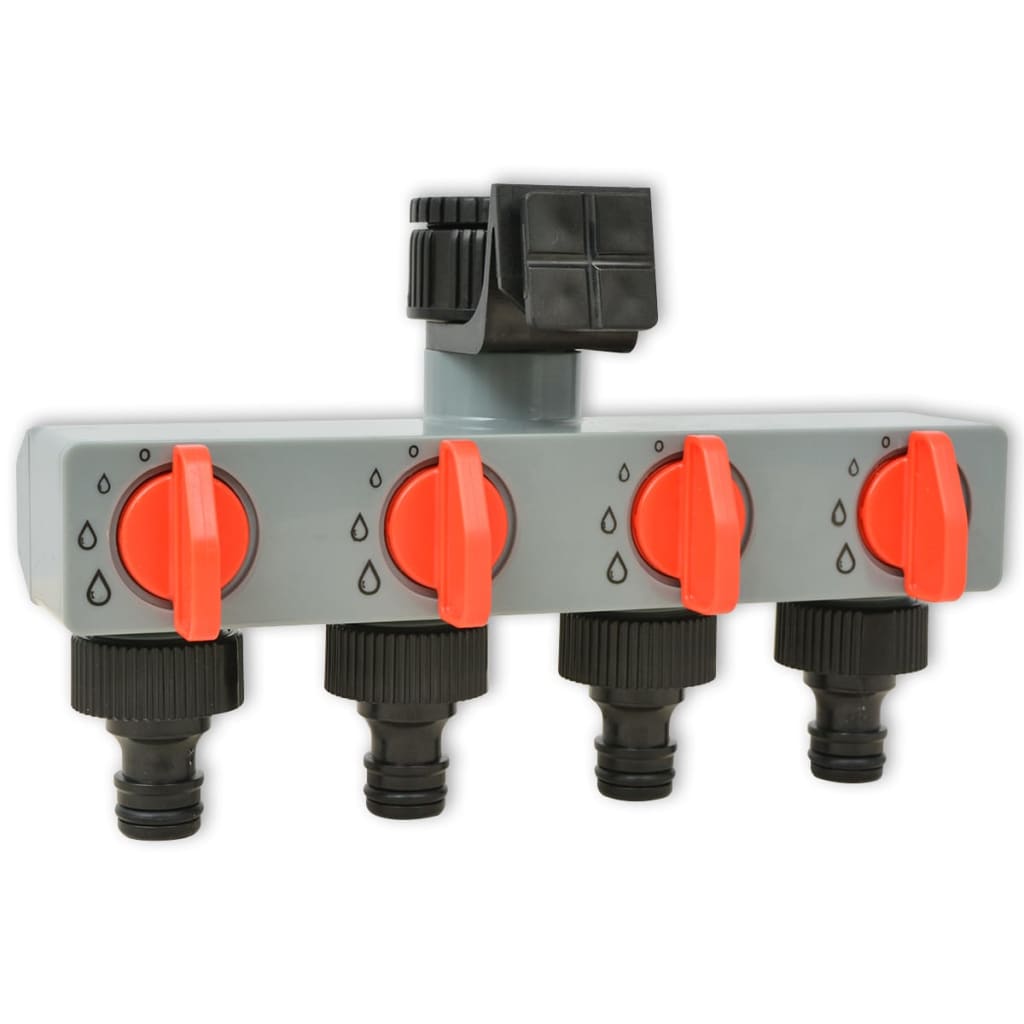 Automatic Irrigation Timer with 4 Stations 3 V with Sprinkler Controls