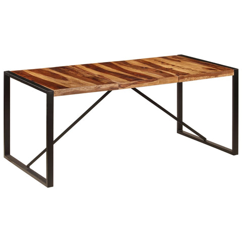 Dining Table Solid Sheesham Wood Industrial