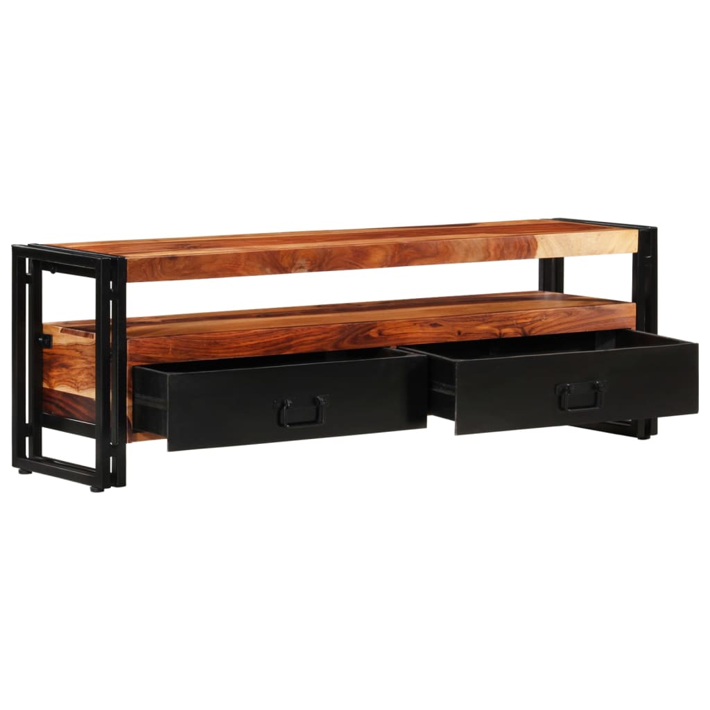 TV Cabinet,Solid Sheesham Wood