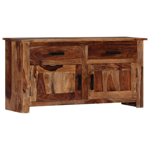 Sideboard Storage Solid Sheesham Wood