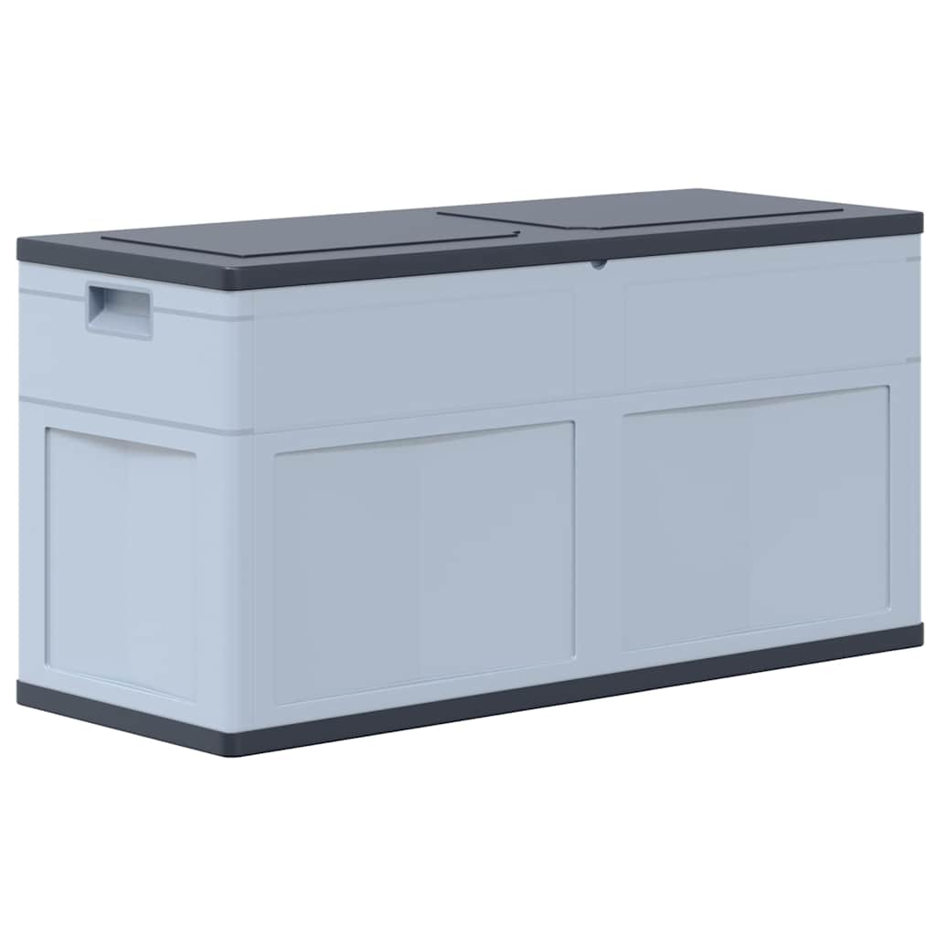 Garden Storage Box  Grey Black