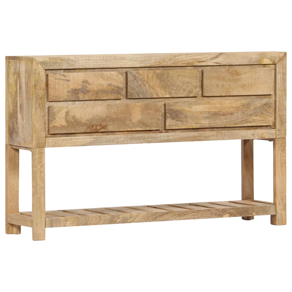 Mango Wood Sideboard Natural 120x30x75cm