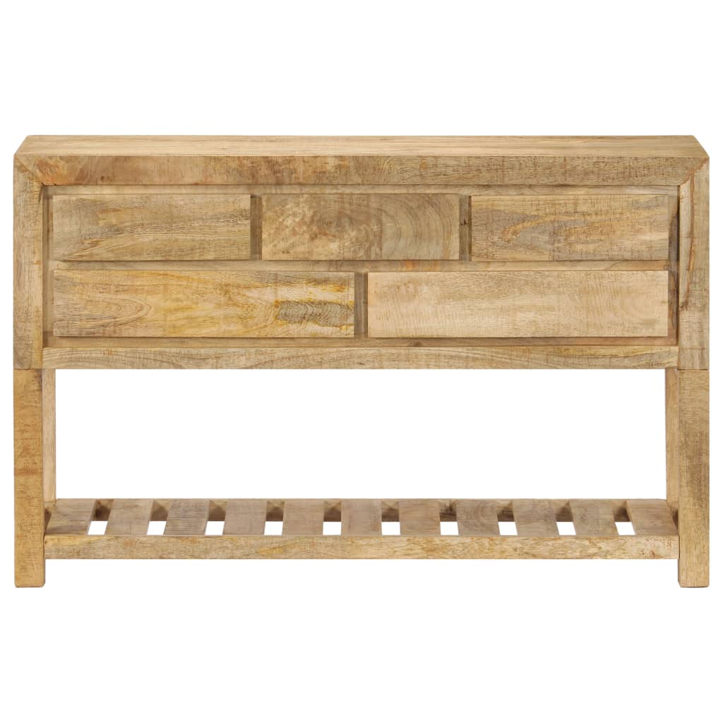 Mango Wood Sideboard Natural 120x30x75cm