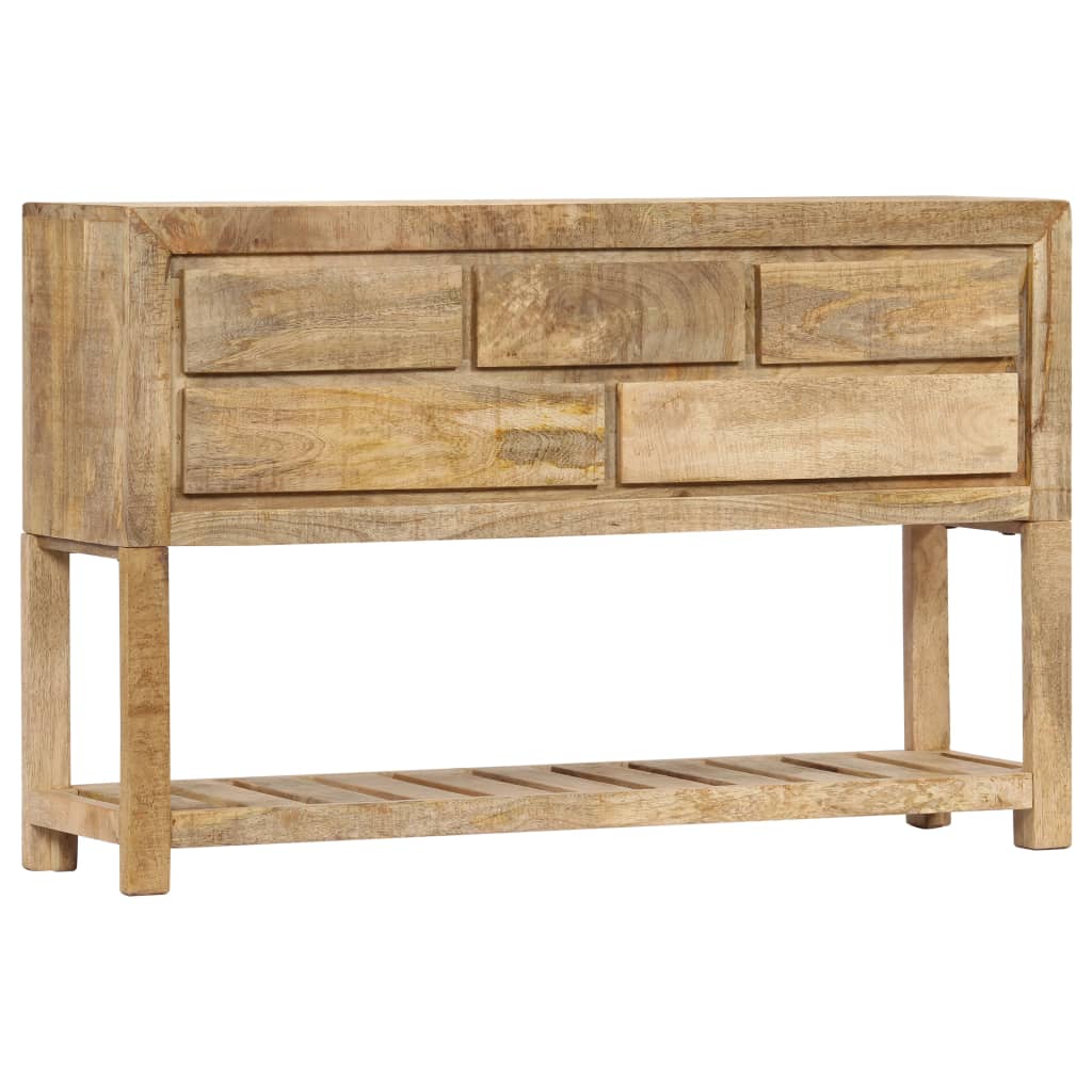 Mango Wood Sideboard Natural 120x30x75cm