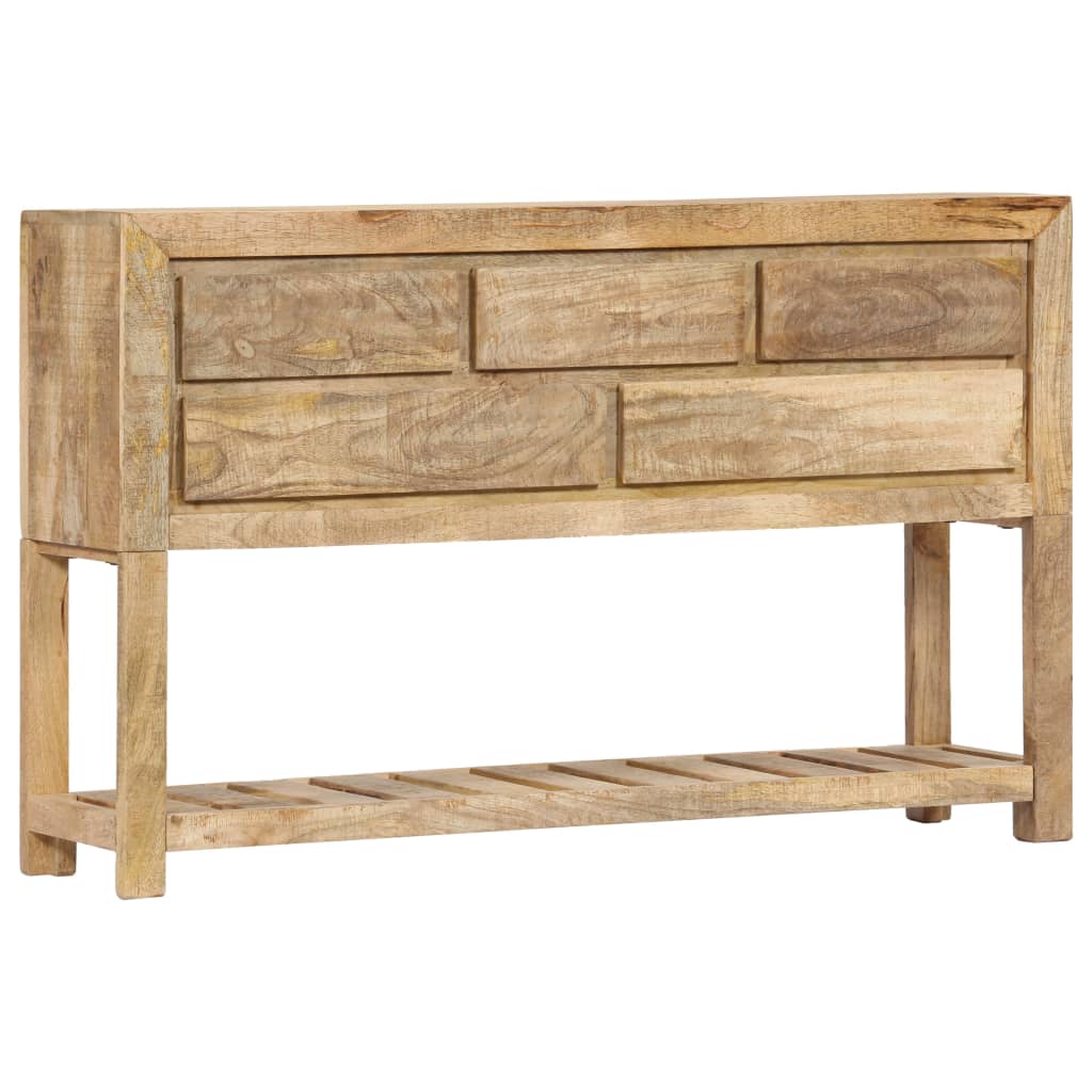 Mango Wood Sideboard Natural 120x30x75cm