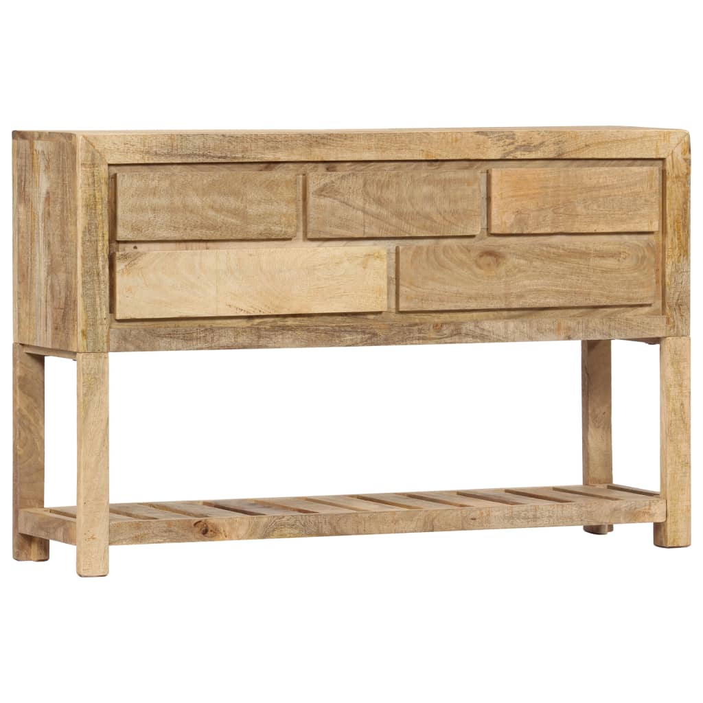 Mango Wood Sideboard Natural 120x30x75cm