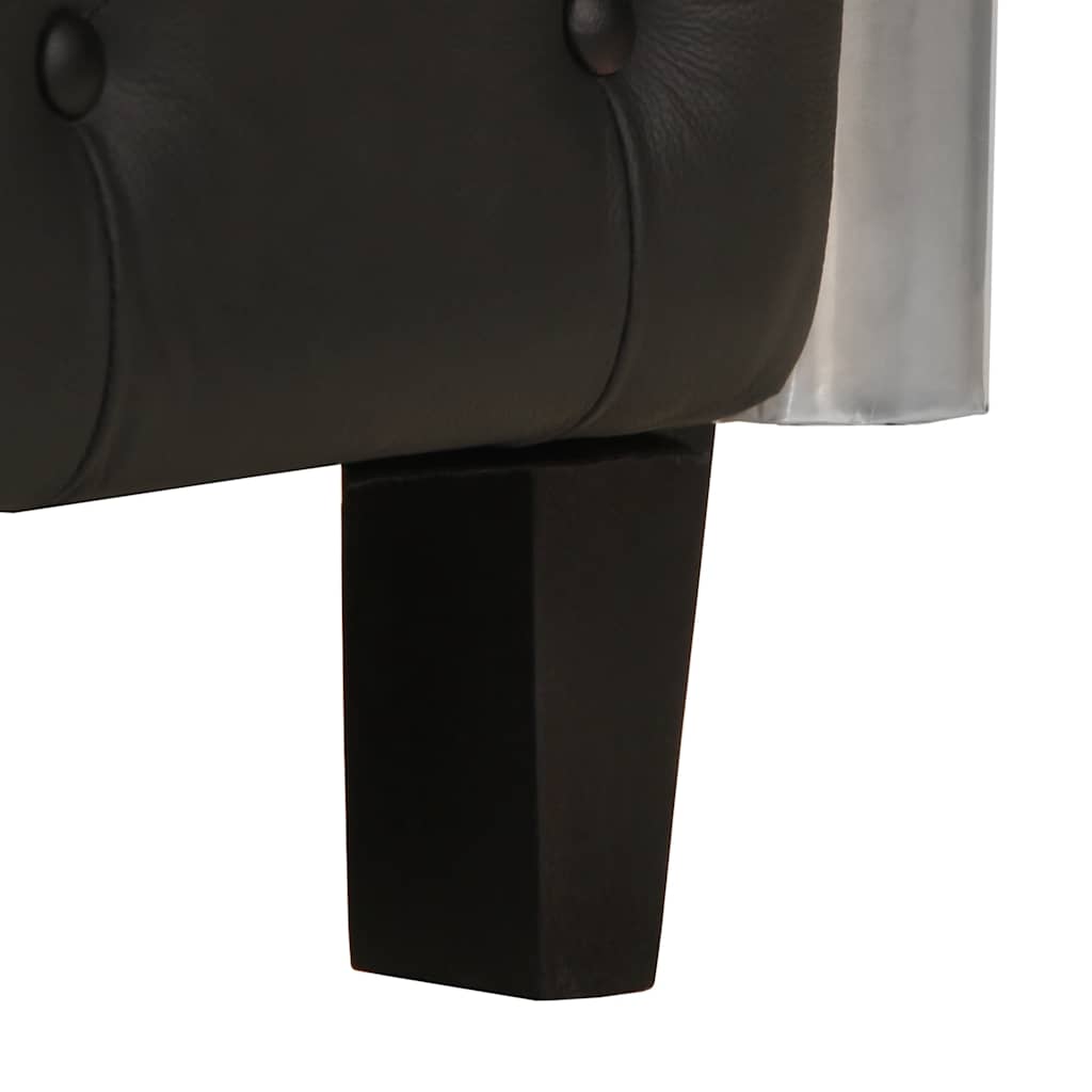Aviator Armchair Black