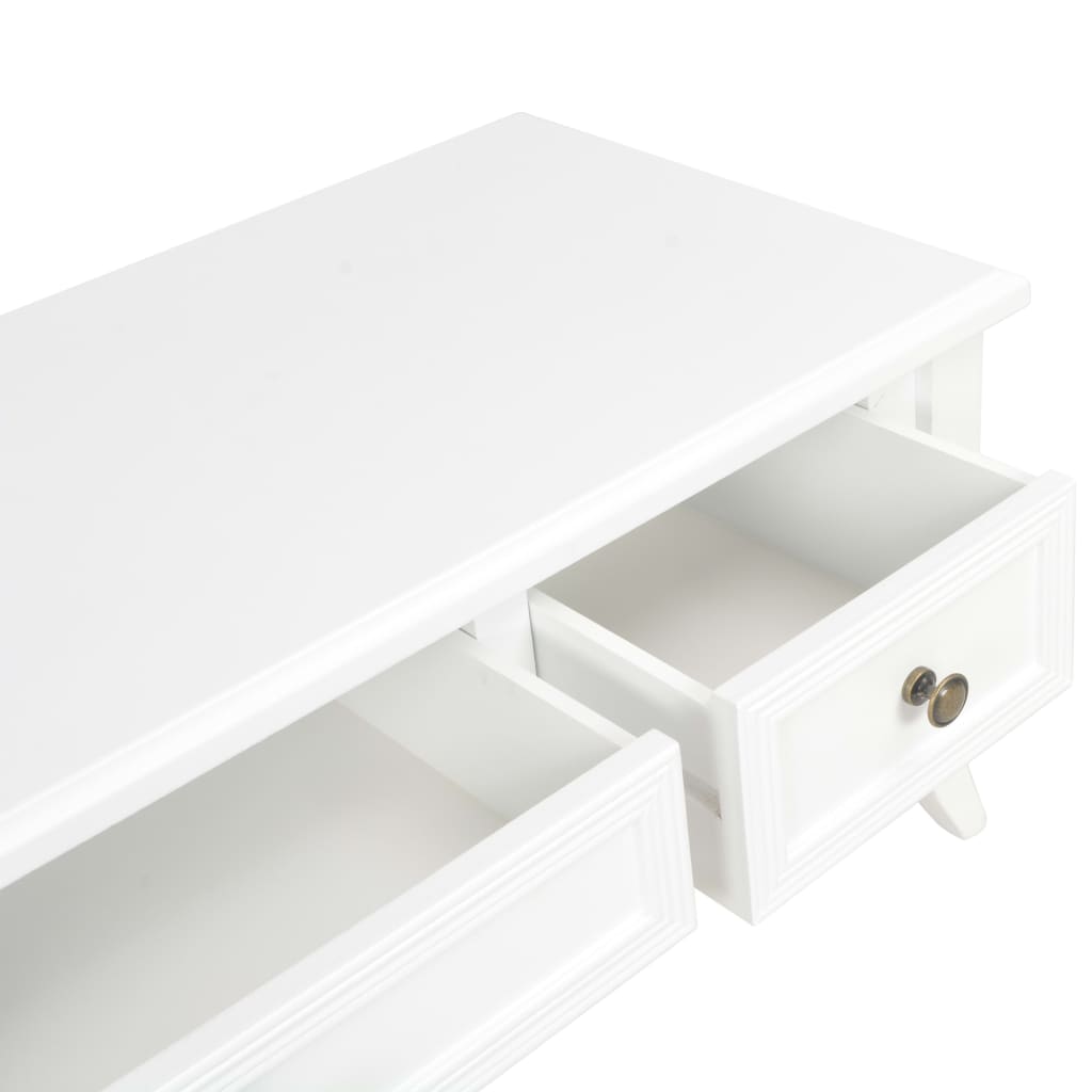 TV Cabinet Wood White