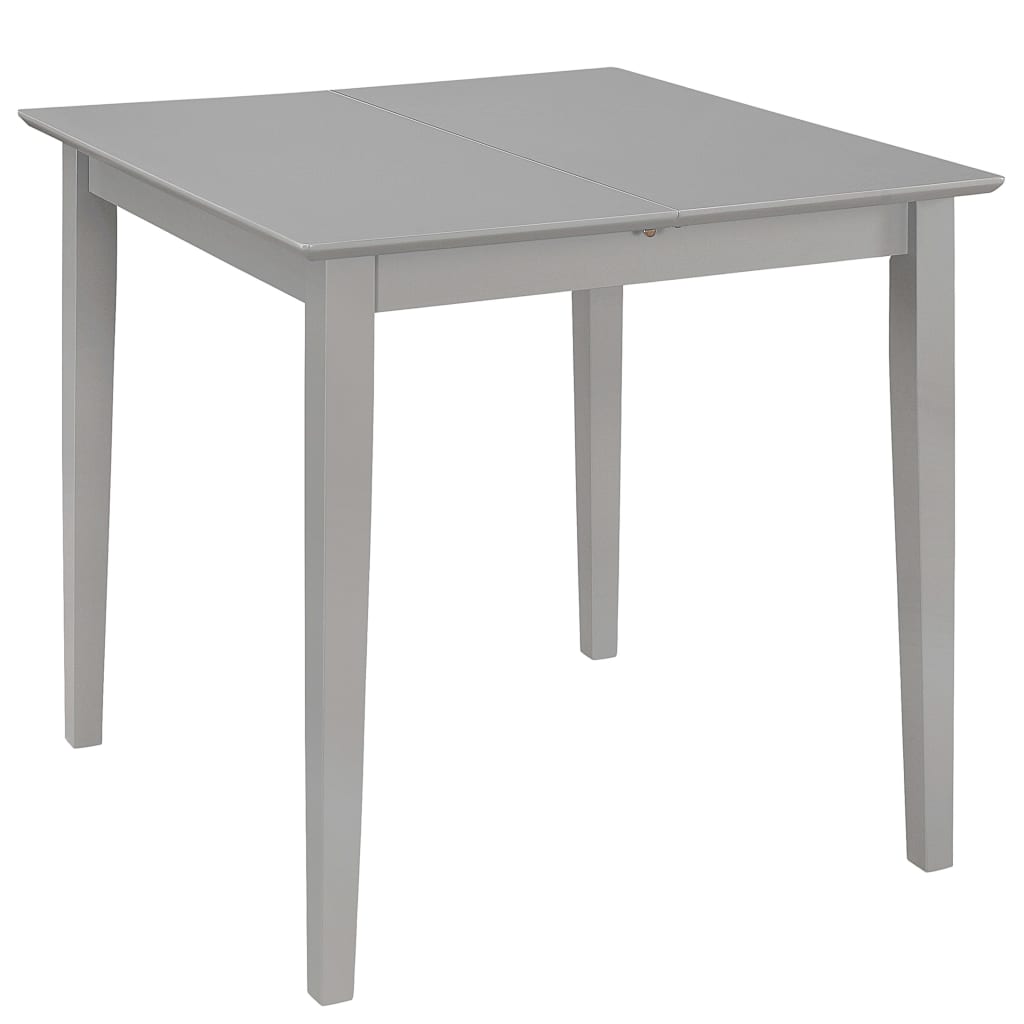 Etendable Dining Table Grey MDF